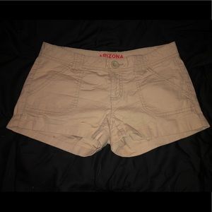 Arizona stretch khaki cargo shorts